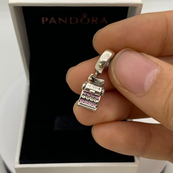✨🔥Pandora Typewriter Dangle Charm - Picture 8 of 9